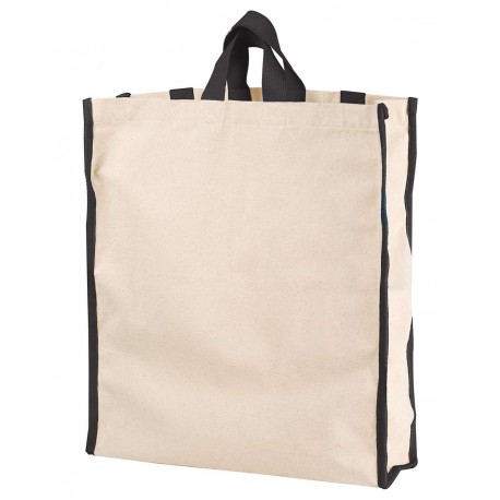 BE280 BAGedge BE280 Conference Hauler Duffel NATURAL/ BLACK