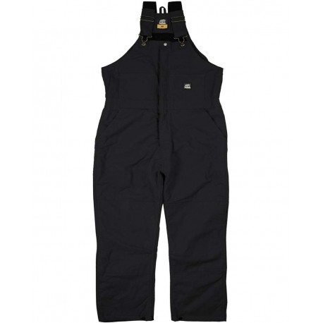 B415 Berne Apparel B415 Heritage Insulated Bib Overall BLACK