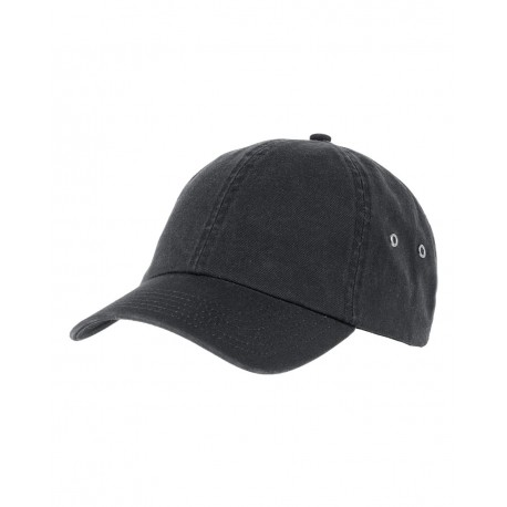 BA529 Big Accessories BA529 Washed Baseball Cap MIDNIGHT