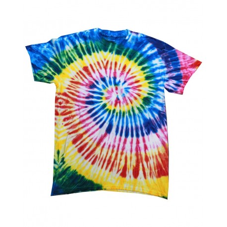 CD1000 Colortone CD1000 Multi-Color Tie-Dyed T-Shirt SANTA BARBARA