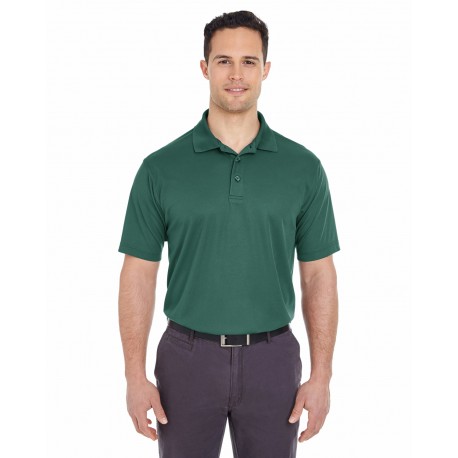 8210 UltraClub 8210 Men's Cool & Dry Mesh Pique Polo FOREST GREEN
