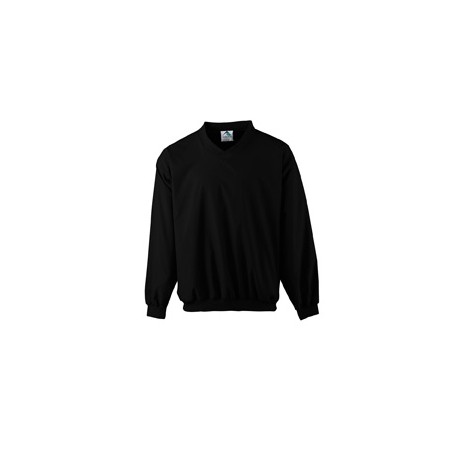 3415 Augusta Drop Ship 3415 Micro Poly Windshirt/Lined BLACK