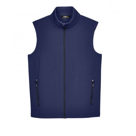 CE701 CORE365 CE701 Cruise Two-Layer Fleece Bonded Soft Shell Vest CLASSIC NAVY
