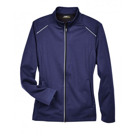 CE708W CORE365 CE708W Women's Techno Lite Three-Layer Knit Tech-Shell CLASSIC NAVY