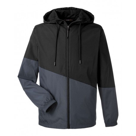 CE710 CORE365 CE710 Techno Lite Colorblock Windbreaker BLACK/ CARBON