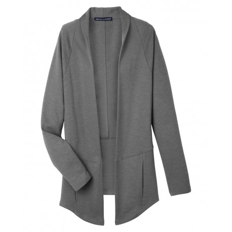 DG481W Devon & Jones DG481W Women's New Classics Charleston Cardigan GRAPHITE MELANGE