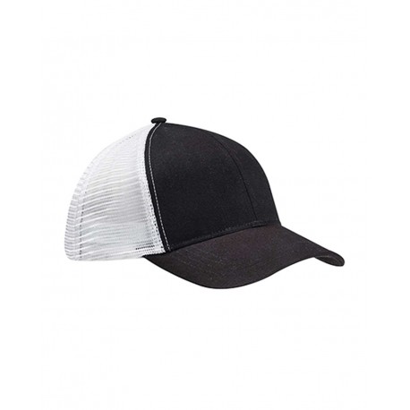 EC7070 Econscious EC7070 Eco Trucker Cap BLACK/ WHITE