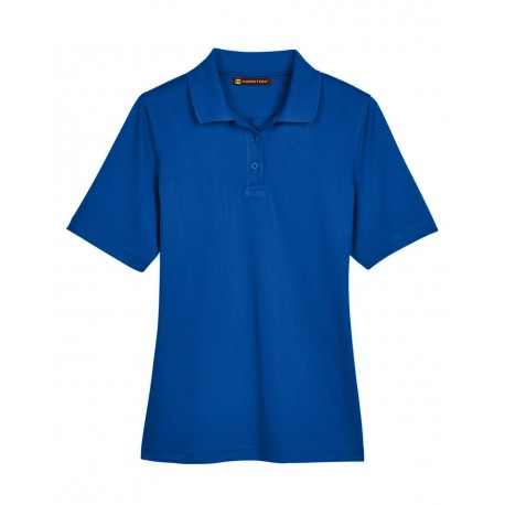 M348W Harriton M348W Women's Advantage Snag Protection Plus Polo TRUE ROYAL