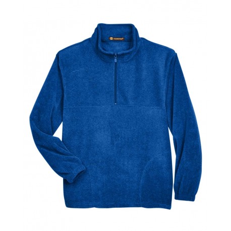 M980 Harriton M980 Quarter-Zip Fleece Pullover TRUE ROYAL