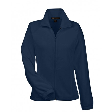 M990W Harriton M990W Women's Full-Zip Fleece NAVY