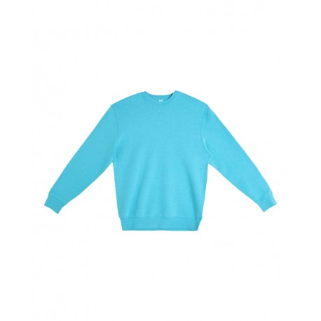 LS14004 Lane Seven LS14004 Premium Crewneck Sweatshirt OCEAN BLUE