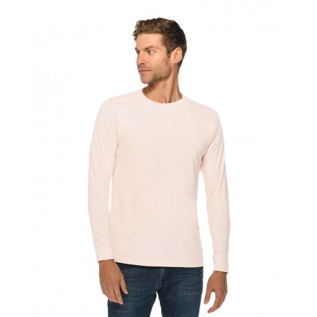 LS15009 Lane Seven LS15009 Heavyweight Long Sleeve T-Shirt PALE PINK