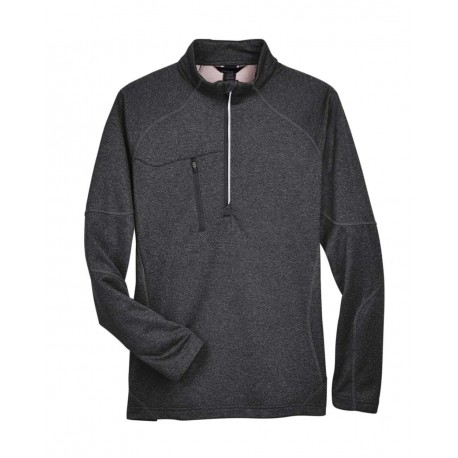 88175 North End 88175 Catalyst Performance Fleece Quarter-Zip Pullover Carbon Heather