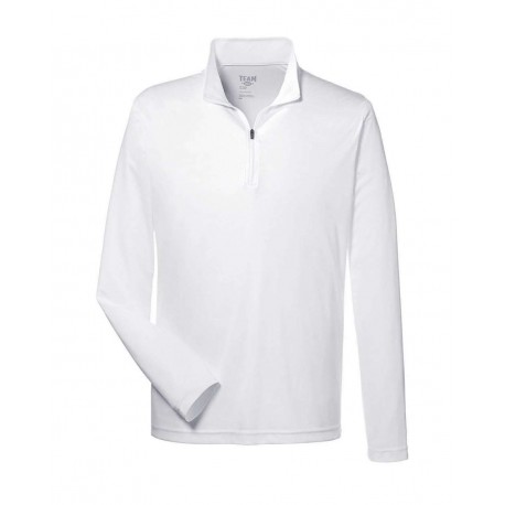 TT31 Team 365 TT31 Zone Performance Quarter-Zip Pullover WHITE