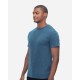 T1001 Threadfast Apparel Heather Steel Blue