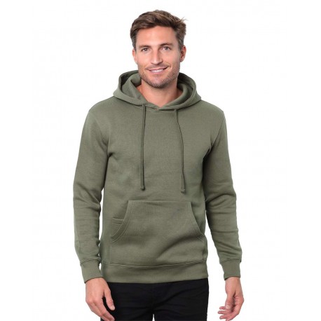 T2000 Threadfast Apparel T2000 Epic Fleece Pullover Hooded Sweatshirt MILITARY GREEN