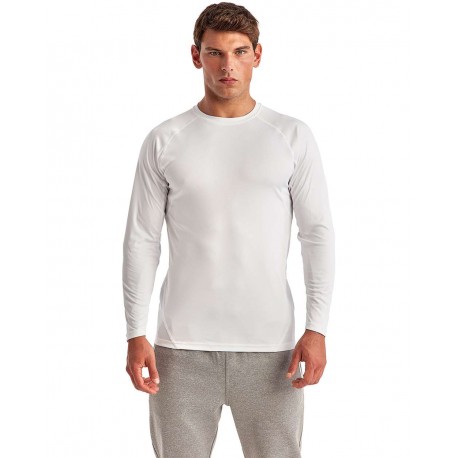 TD050 TriDri TD050 Panelled Long Sleeve Tech T-Shirt WHITE