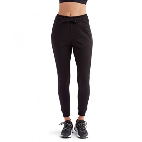 TD055 TriDri TD055 Women's Fitted Maria Joggers BLACK