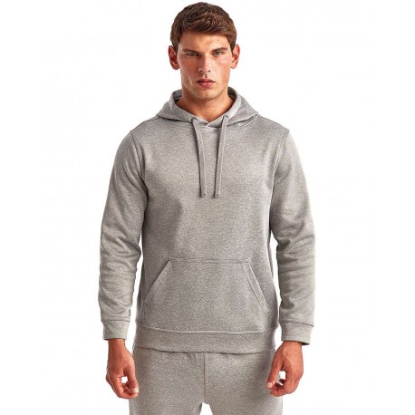 TD448 TriDri TD448 Spun Dyed Hooded Sweatshirt GREY MELANGE
