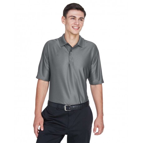 8415 UltraClub 8415 Cool & Dry Elite Performance Polo CHARCOAL
