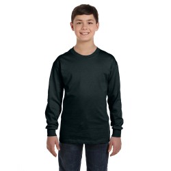 Hanes 5546 Youth Authentic-T Long-Sleeve T-Shirt