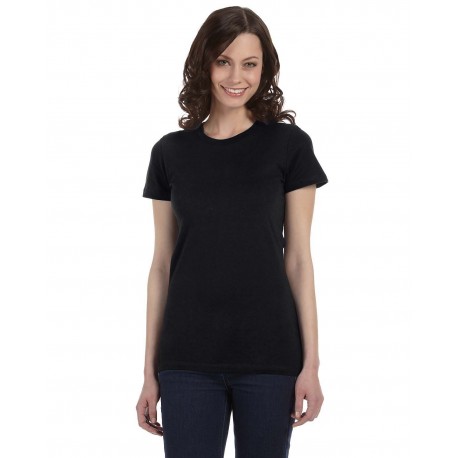6004 Bella + Canvas 6004 Ladies' Slim Fit T-Shirt BLACK