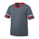 360 Augusta Sportswear GRPHITE/RED/WH