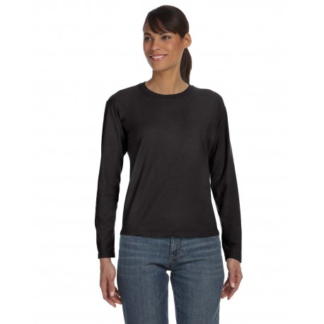 C3014 Comfort Colors C3014 Ladies' Midweight Rs Long-Sleeve T-Shirt 