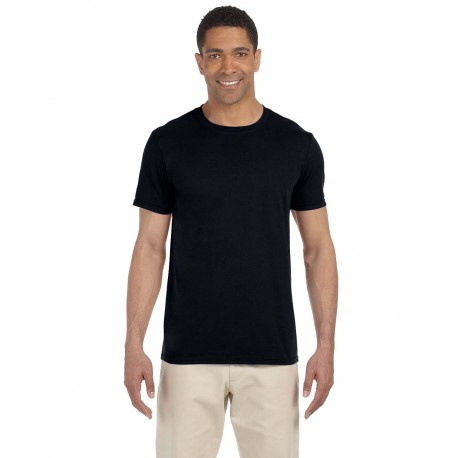 G640 Gildan G640 Adult Softstyle T-Shirt BLACK