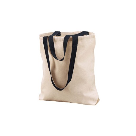 8868 Liberty Bags 8868 Marianne Cotton Canvas Tote NATURAL/BLACK