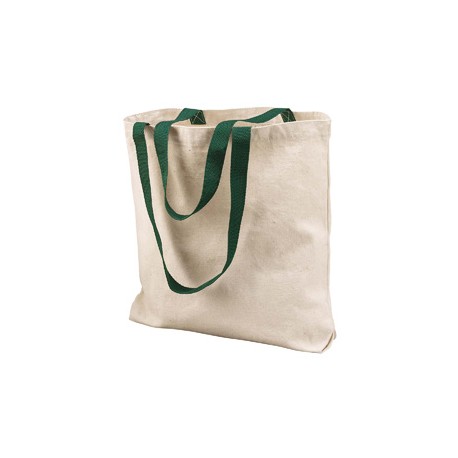 8868 Liberty Bags 8868 Marianne Cotton Canvas Tote NATURAL/FOREST