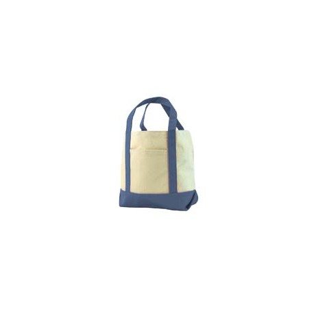 8867 Liberty Bags 8867 Seaside Cotton Canvas Tote NAVY