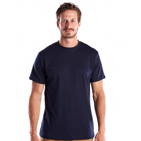 US2000 US Blanks US2000 Men's Made In Usa Short Sleeve Crew T-Shirt NAVY BLUE
