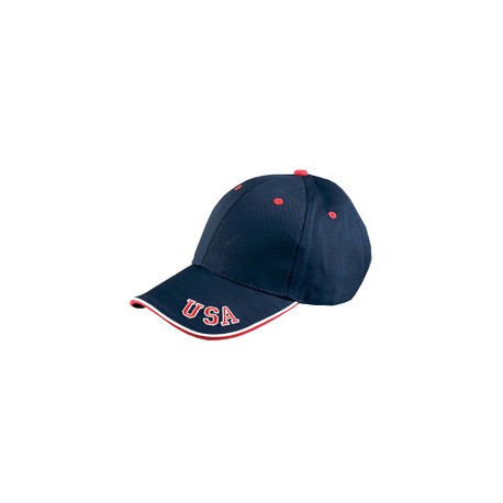 NT102 Adams NT102 The National Cap NAVY/RED/WHITE
