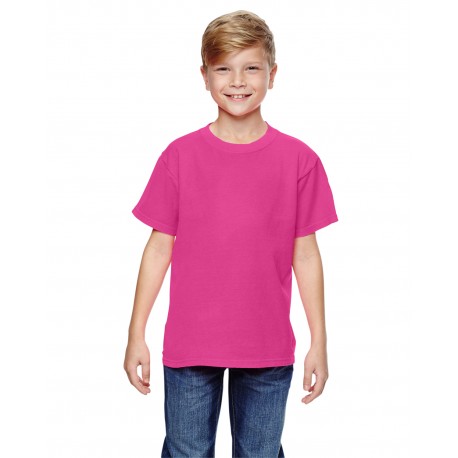 C9018 Comfort Colors C9018 Youth Midweight T-Shirt NEON PINK