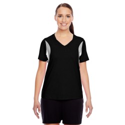 Team 365 TT10W Ladies' Short-Sleeve Athletic V-Neck Tournament Jersey