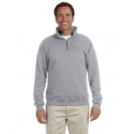 4528 Jerzees 4528 Adult Super Sweats Nublend Fleece Quarter-Zip Pullover OXFORD