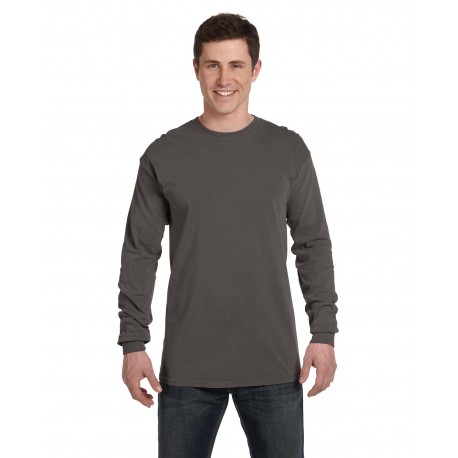 C6014 Comfort Colors C6014 Adult Heavyweight Long-Sleeve T-Shirt PEPPER