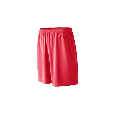 805 Augusta Drop Ship 805 Wicking Mesh Athletic Short RED