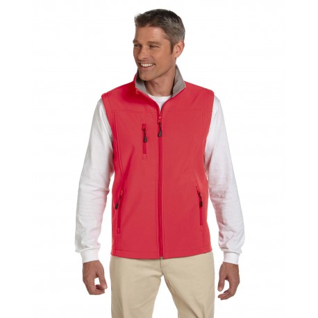 D996 Devon & Jones D996 Men's Soft Shell Vest RED