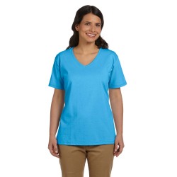 Hanes 5780 Ladies' Essential-T V-Neck T-Shirt