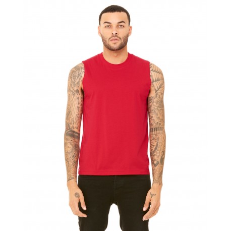 3483 Bella + Canvas 3483 Unisex Jersey Muscle Tank RED