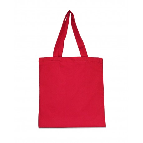 9860 Liberty Bags 9860 Amy Recycled Cotton Canvas Tote RED