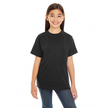 6180 LAT 6180 Youth Premium Jersey T-Shirt BLACK