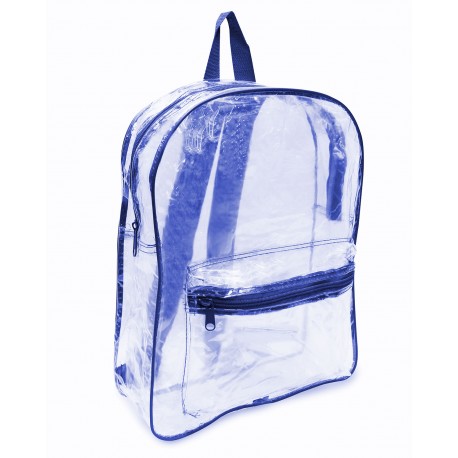 7010 Liberty Bags 7010 Clear Backpack ROYAL