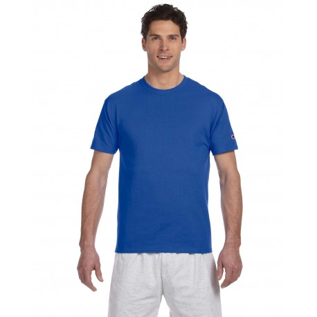 T525C Champion T525C Adult 6 Oz. Short-Sleeve T-Shirt ROYAL BLUE