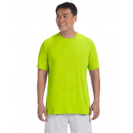 G420 Gildan G420 Adult Performance T-Shirt SAFETY GREEN