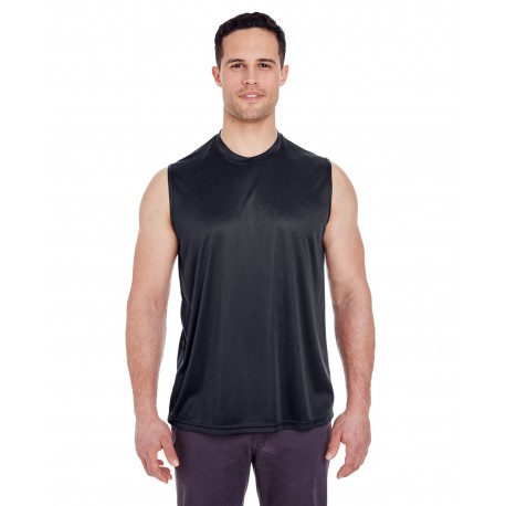 8419 UltraClub 8419 Adult Cool & Dry Sport Performance Interlock Sleeveless T-Shirt 