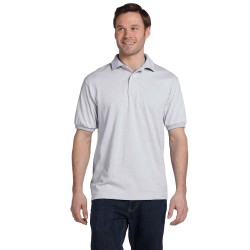 Hanes 054 Adult 50/50 Ecosmart Jersey Knit Polo
