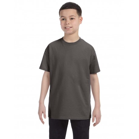 54500 Hanes 54500 Youth Authentic-T T-Shirt SMOKE GRAY